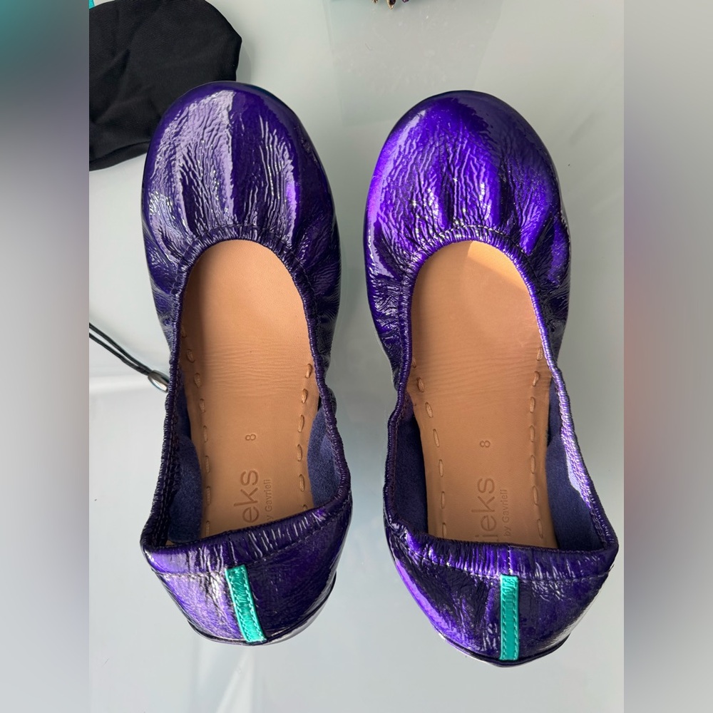 Purple Diamond Tieks Limited Edition Ballet Flats (exclusive) New In Box - Picture 2 of 4